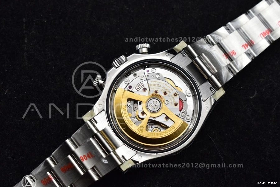 Super Sticks 904L Asian Markers Clean Ice Dial 789 on 126506 Blue Edition Bracelet Daytona 904L SS SS 1:1 Clone Best Bold 0423